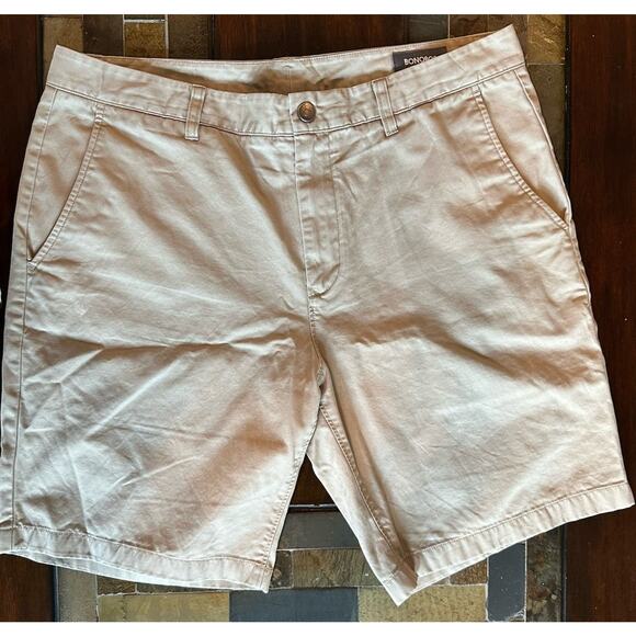 Bonobos Men's Cotton 9” Inseam Chino Shorts Size 36 - Picture 1 of 8